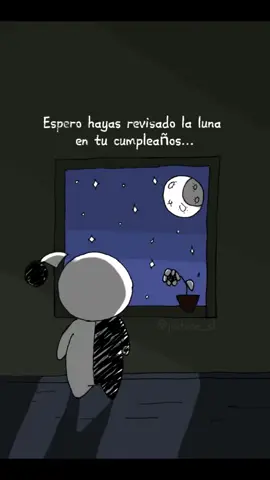 Feliz cumpleaños, y...🌙🥀 #luna #desamores #sad #casialgo #noche #animacion #fypシ゚ #ilustracion 