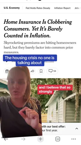The homeowners insurance crisis is real. People are losing their homes.  cc: every Senator, Representative, and elected official.  Helping fix this is how you’ll get reelected. Video mentioned:  @Delaware’s Top Realtor #greenscreen #housingmarket #housingcrisis #homeowner #florida #economy 