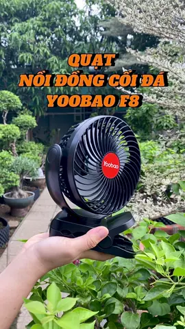 Quạt tích điện Yoobao F8 #quattichdien #quatmini #quatyoobaof8 #xuhuong 
