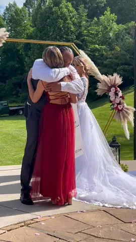 my wife's daughter asked me to adopt her at our wedding 🥺 #happilyeverafter #tiktok #foryoupage #fyp #adoption #wedding @Erin Manning 