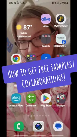 Are you wanting to get free samples to review ! Collaborate with companies !? I believe they changed the following back to 5k in order to do this. So save this, get to that goal and come back to this video!❤️ we got this !! #MomsofTikTok #smallcontentcreator #momlife #tiktokshop #freesamples #collaboration #pr #prreview 