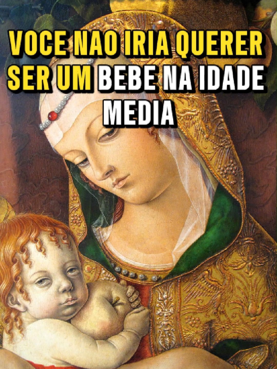 Você não vai querer ser um bebê na Idade Média.#curiosidades #fatoscuriosos #misterio #curioso #curiosidadesaleatorias