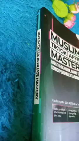 Buku Muslim Tiktok Affiliate Mastery  #LebaranEkstraSale  #GakNyeselBeliIni  #SpillBawaBerkah  #pusatbukukeren 