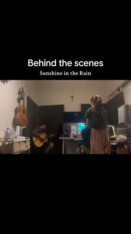 #behindthescenes #sunshineintherain 