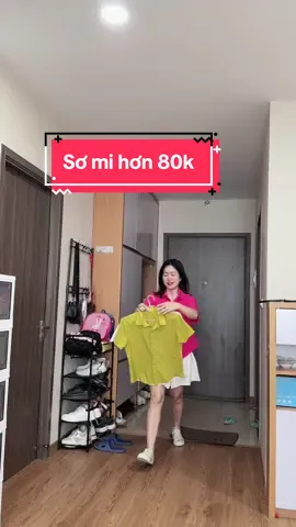 Áo sơ mi nữ nhiều màu, chất mềm mát lắm ạ #aosomi #somiluacaocap #somilua #thoitrangnu 
