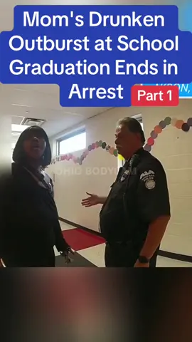 Mom's Drunken Outburst at School Graduation Ends in Arrest #polic #policeofficer #cop #copsoftiktok #flypシ #viral #usa #flyp #foryou #foryoupage #tried 