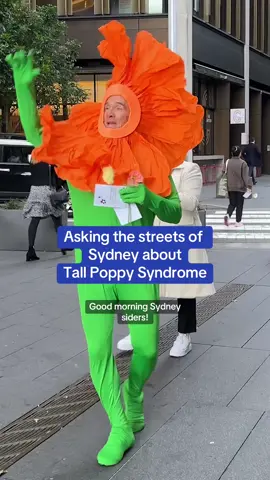 Share this with a mate who is killing it at work 🔥 We hit the streets of Sydney to talk about reframing Tall Poppy Syndrome 🌼 #linkedin #australia #careertok #jobtok #tallpoppysyndrome @TheSoniaMcDonald 