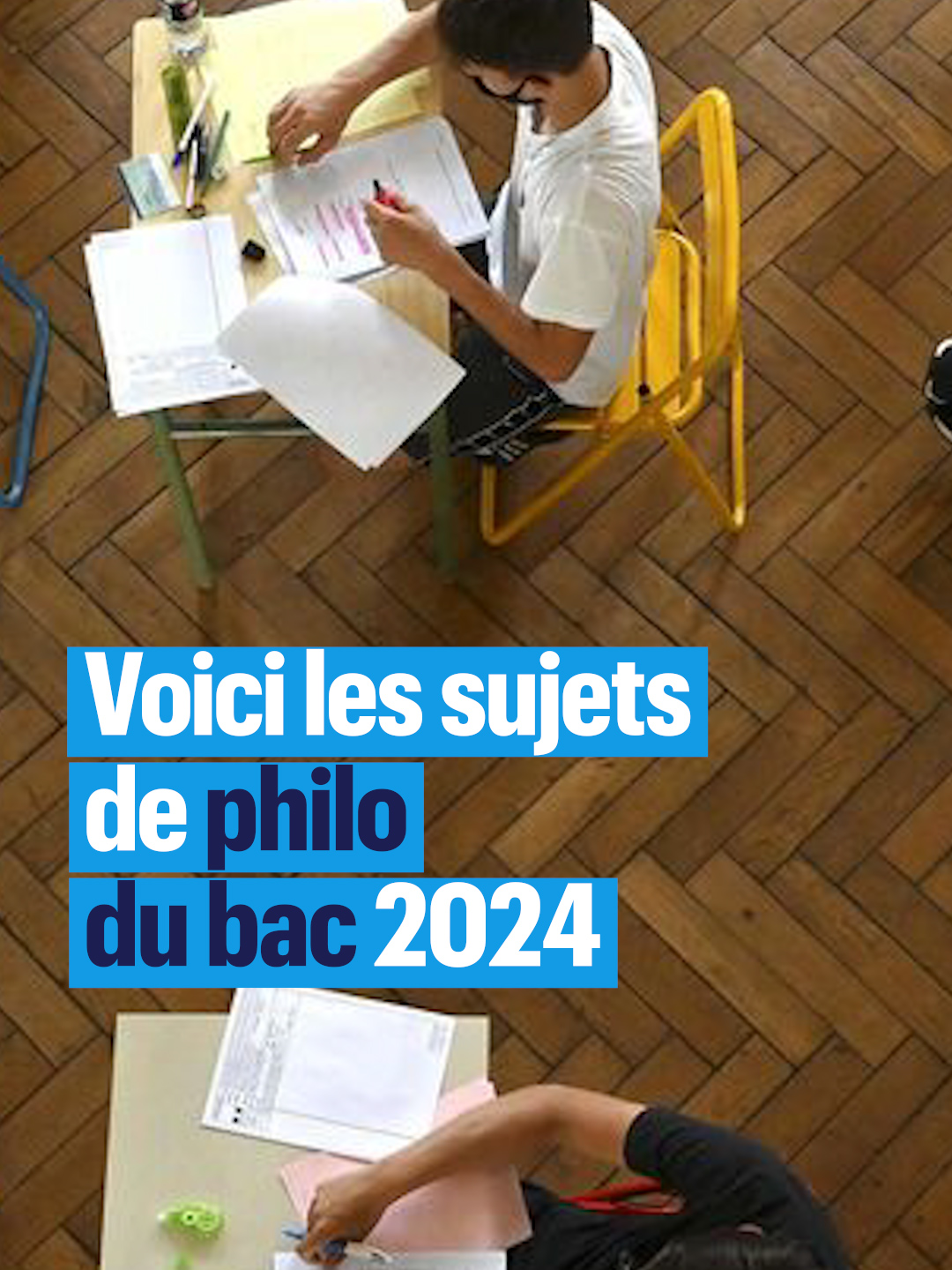 Découvrez les sujets de philo de la série générale et technologique du bac 2024 #sinformersurtiktok #bac #philosophie #philo