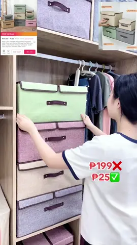 Plain Color Foldable Storage B #clothestorage#storage #storagebox #linenstorage #foldablestoragebox 