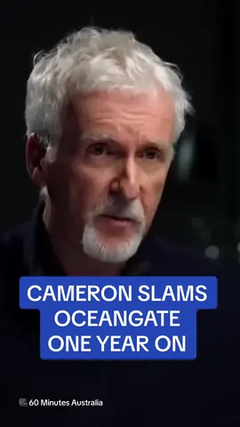 Titanic director James Cameron slammed OceanGate for its lax approach to building the doomed Titan submersible. ‘The entire world waited with baited breath, talking about 96 hours of oxygen - We all knew they were dead,’ the director said. 🎥 60 Minutes Australia #titanic #titan #sub #breakingnews #oceangate #submarine 