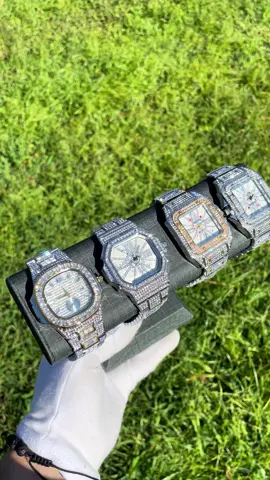 Wrist on Fire 🔥   These Iced Out Watches are Dripping 💧 www.iceypyramid.com  IG: iceypyramid 💎 #fyp #foryou #foryoupage #luxurywatches #watchtok #bling #fashion #mensgold #jewelry #icedout #watchgame 