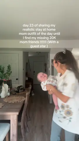 we have a guest appearance today!!!!!!! Lets get this Tuesday Mamas !!!!! 🤍🔥✨ #OOTD ##momtok##momoutfits##motherhood##sahm##fashioninspo##realistic