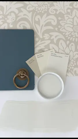 Alabaster by Sherwin Williams is a popular warm white with a neutral base that prevents it from being too stark or cold.  This color has a subtle hint of creaminess that provides it with a softness that makes it a versatile and timeless color. It serves as a wonderful backdrop for a variety of design aesthetics, from modern to traditional and everything in between. ✨Have you used Alabaster in your home? We’d love to hear your thoughts on this color and the names of the paint colors you paired with it. ✨ Would you like a link to the wallpaper, swatches, cabinet color, or hardware? See Design Boards in profile.  ♥️ Do you love paint and home decor Inspo? Follow   Simplee DIY for more. #sherwinwilliams #sherwinwilliamspaint #swcolorlove #wallpainting #wallpaint #interiorpaint #interiorpainting #exteriorpainting #exteriorpaint #wallpaperdecor #wallpapersamples #wallpaperwednesday @sherwinwilliams @northandfinch 