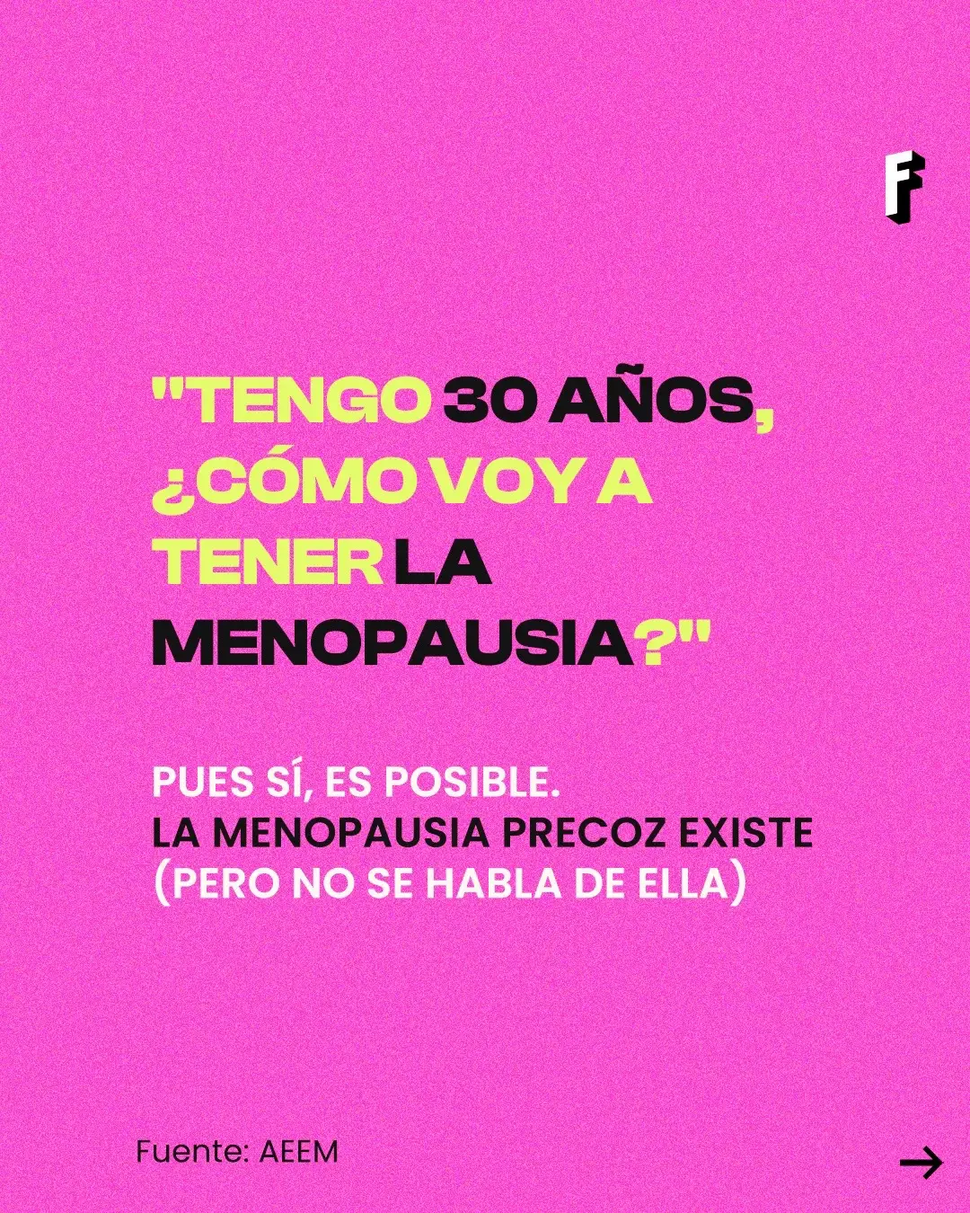 ¿Conoces algún caso de menopausia precoz? #Freeda #Menopausia #MenopausiaPrecoz #Menstruacion #Salud #SaludMenstrual