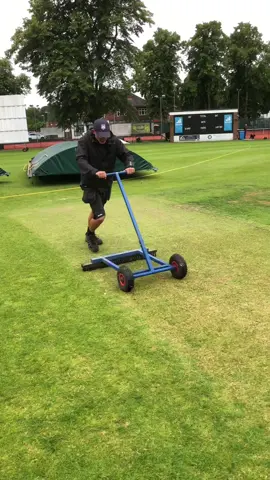No need for the gym when you’re a groundsman  - Paul Clarke (Wombourne CC) cricket #allettmowers #groundsman