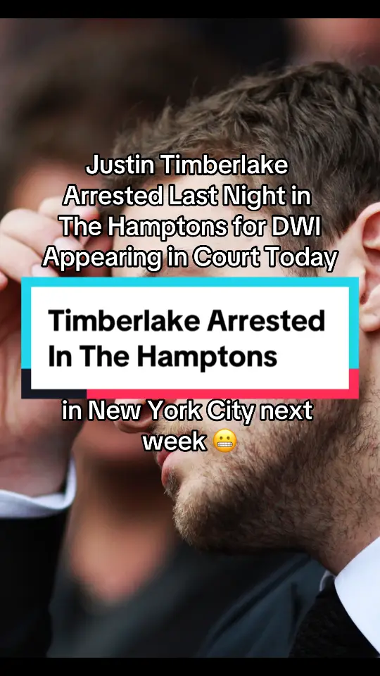 Ooof. All that success and you cant swing an Uber Black? #justintimberlake #dwi #news 