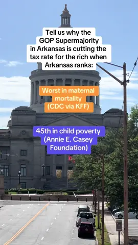 Arkansans know that the government isn’t working for them.  No one asked for more tax cuts for the ultra-wealthy, but the GOP legislature will continue to give money to their wealthy donors as long as we keep electing them. We deserve better.