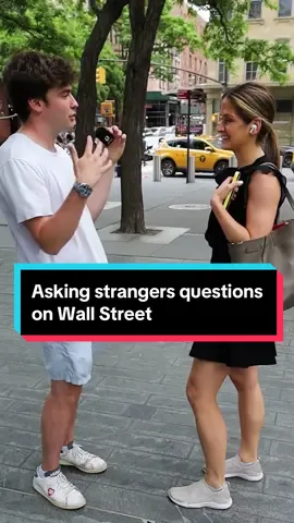 Asking strangers on Wall Street what their best performance has been in a year🤑#StreetInterviews #TopPerformers #StockMarket #TopStocks #HighReturns #FinanceWins #wallstreetio 