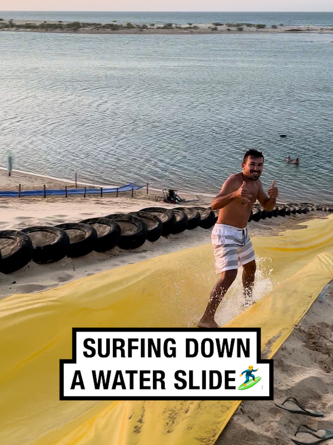 Now that looks ace! 😲 🎥:  Kilder Jose Moreira Paulo #UNILAD #cool #surfing #surf #waterslides #waterslide #ace #insane