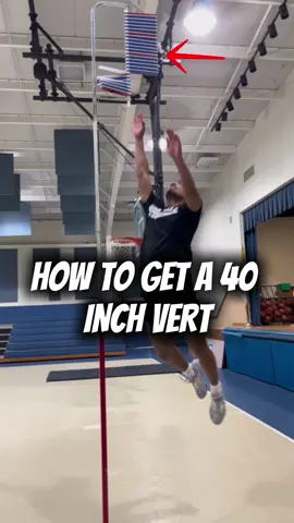 40 inch vert incoming.  #basketball #dunk #verticaljump #basketballtraining #gooddrill #ballislife🏀 