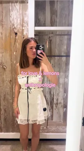this @forloveandlemons x @anthro collab 🥂🕺🪩 too bad the dress was like half of my paycheck💔 #fyp #anthro #fp #anthropologie #forloveandlemons #FLandL #shopping #nyc 