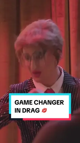 She's been QUEER the whole time! #thousandaires #gamechanger #dropout #katiemarovitch #drag #dragqueens #lgbtqia #rpdr @Katie Marovitch @Sam Reich @Game Changer 🤹‍♂️ 