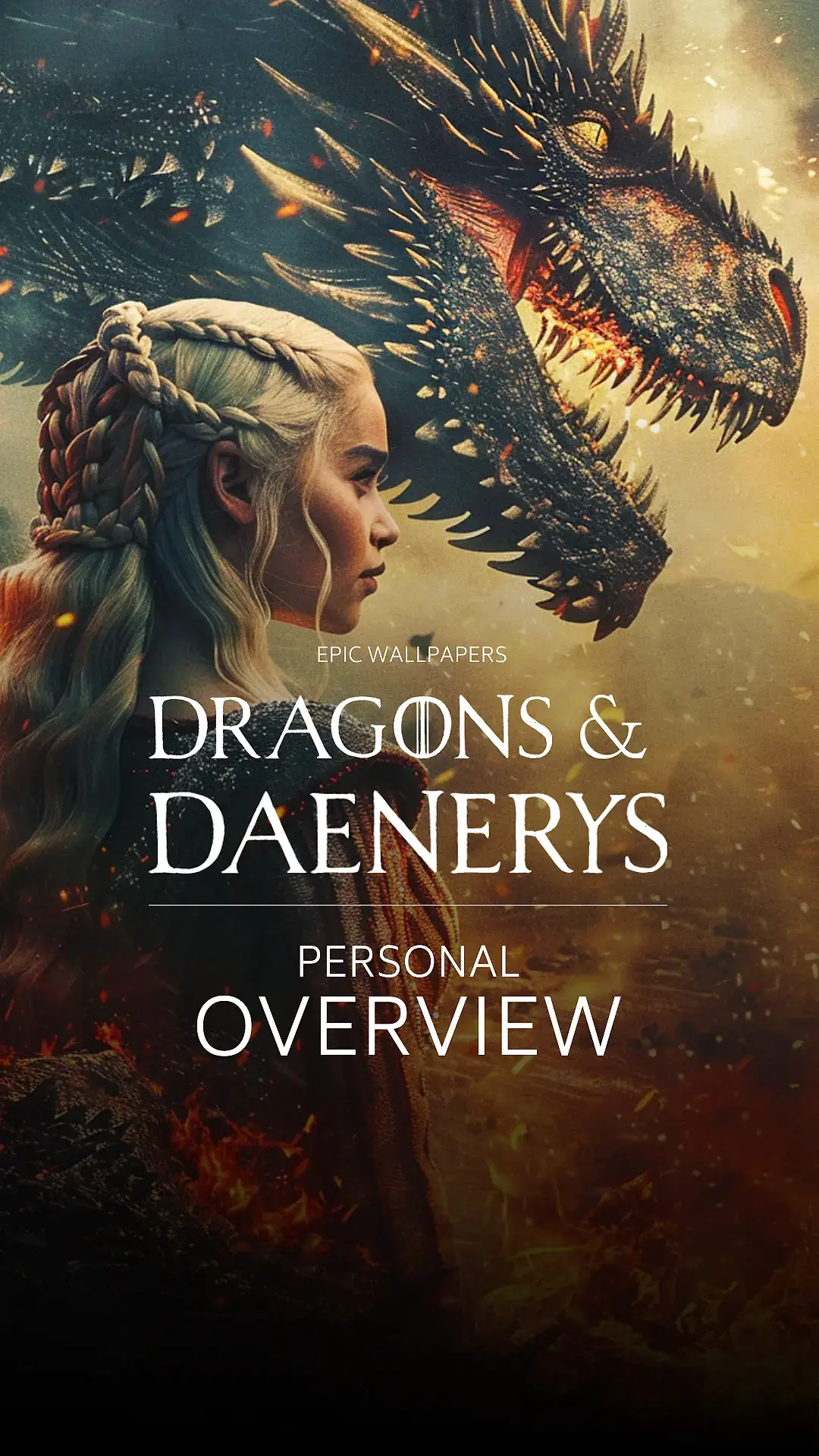 #daenerystargaryen #gameofthrones #got #dragons #wallpapers 
