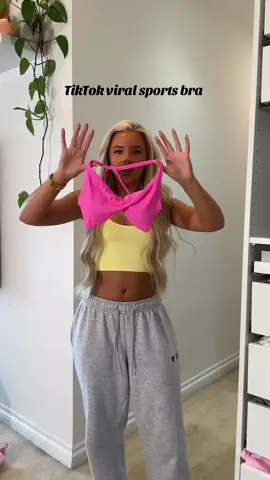 LOVE these for the gym!!💘 #sportbra #tiktokmademebuyit #summersale #summeroutfit #gymtop #twistedsportsbra #gymfit #sportstop 
