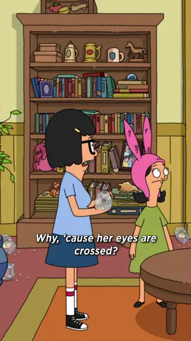 she''s still the prettiest cricket i've ever seen! 🦗 stream #bobsburgers now on @hulu. #bobsburgersclips #bobbelcher #lindabelcher #tinabelcher #louisebelcher #cricket #bug #trap #exterminator #animation #comedy