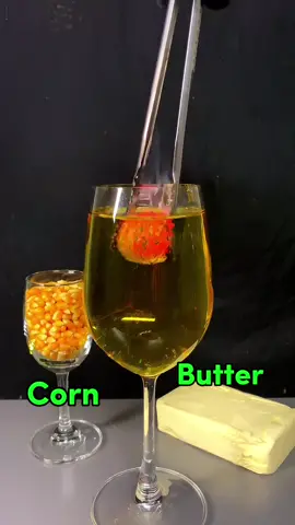 1000°C RHCB vs Corn + Butter + oil = Popcorn 🤔🌽🍿 what’s next?  #donebyprofessional #dontattemptathome #RHCB #asmr #satisfying #experiment #science #ustiktok #fyp #butter #popcorn 