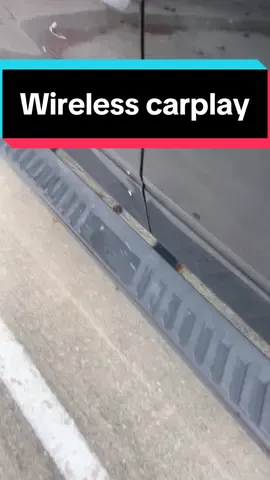 Thing is absolutely unreal. Grab it before it goes back up to $130! #tiktokmademebuyit #tiktokshopfinds #wirelesscarplay #convenience 