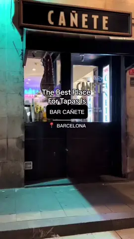 Planning a trip to Barcelona? You have to get Tapas from Bar Cañete at least once. And Don’t miss these other foodie spots: 	1.	Tickets Bar also for tapas. 	2.	El Quim de la Boqueria for a market experience. 	3.	Cinc Sentits for a Michelin-starred meal.  These are all Must-visit places to eat in Barcelona for a reason! 🍽️✨ From the creative tapas at Tickets Bar to the Michelin-starred dishes at Cinc Sentits, Barcelona is a food lover’s paradise. El Quim de la Boqueria offers an authentic market experience you can’t miss. Follow for more travel tips, F1 fashion, and foodie guides! And Dont forget to save this for your next trip! #BarcelonaEats #TravelTips #PaddockPrincess #FoodLover #TravelWithKids #CapCut 