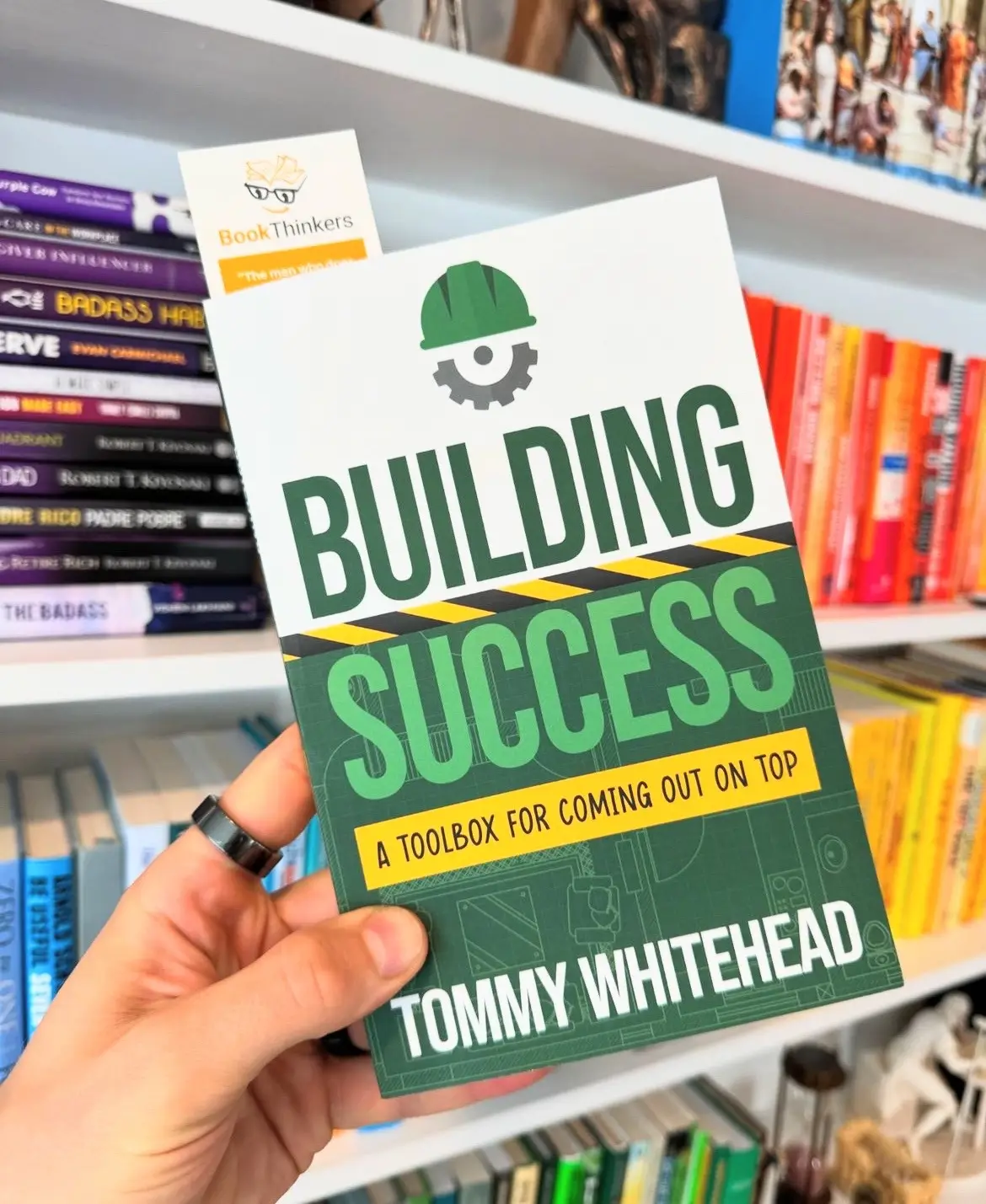 “Don’t take advice from people going in the wrong direction.”  3 very valuable lessons from “Building Success” by Tommy Whitehead 👇 1. Failure is a part of life 2. People will judge you for failing, but take it as a favor because those people are not your people. 3. 99% of the time, math speaks louder than anything else when making decisions. Do you fear failing at things?  #successmindset #businessbooks #motivation #growthmindset #nonfictionbooks