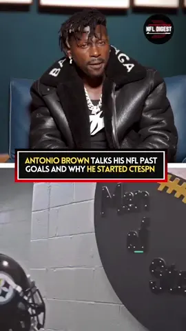 Antonio Brown explains why he started CTESPN #fyp #fypシ゚viral #nflfootball #nflhighlights #nfltiktok #nfledit #nflnews #ab #antoniobrown #steelers 