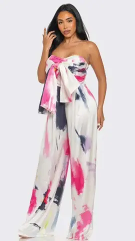 ABSTRACT ELEGANCE PRINTED WIDE LEG JUMPSUIT#jessizboutique💗 #onlineboutique #somethingforeveryone💕 #boutiqueclothing #spring #Summer #seehergreatness #summervibes 