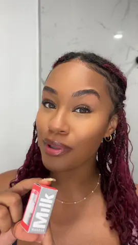 Reviewing sheer lip + cheek tint by @milkmakeup 💋✨ #makeupreview #lipting#cheektint #blush #milkmakeupreview #honestreview #howtoputonblush #howtodomakeup 