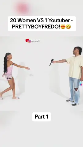 20 Women VS 1 Youtuber - PRETTYBOYFREDO! 😍🤣 @LAH MIKE 🎒 #foryou #foryoupage #smashorpass #blinddate #dating #fyp 