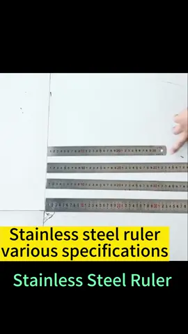 #ruler #stainlesssteel #steelruler #schoolsupplies 