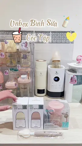 Mí chiếc bình xinh iu của EmDaumini 🍼🍓 #unboxing #binhsua🍼#binhsm #richell #mebimsua #trending #asmr #xh #xuhuongtiktok #fyp   