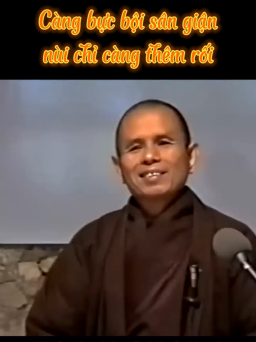 Càng bực bội sân giận, nùi chỉ càng thêm rối. Thiền Sư Thích Nhất Hạnh #thiensuthichnhathanh #thichnhathanh #thaythichnhathanh #suonglangmai #thiendinh #nghephap #tutap #nhungcaunoihay #ynghiacuocsong #songkhoe #daophat #phatphap #phatgiao