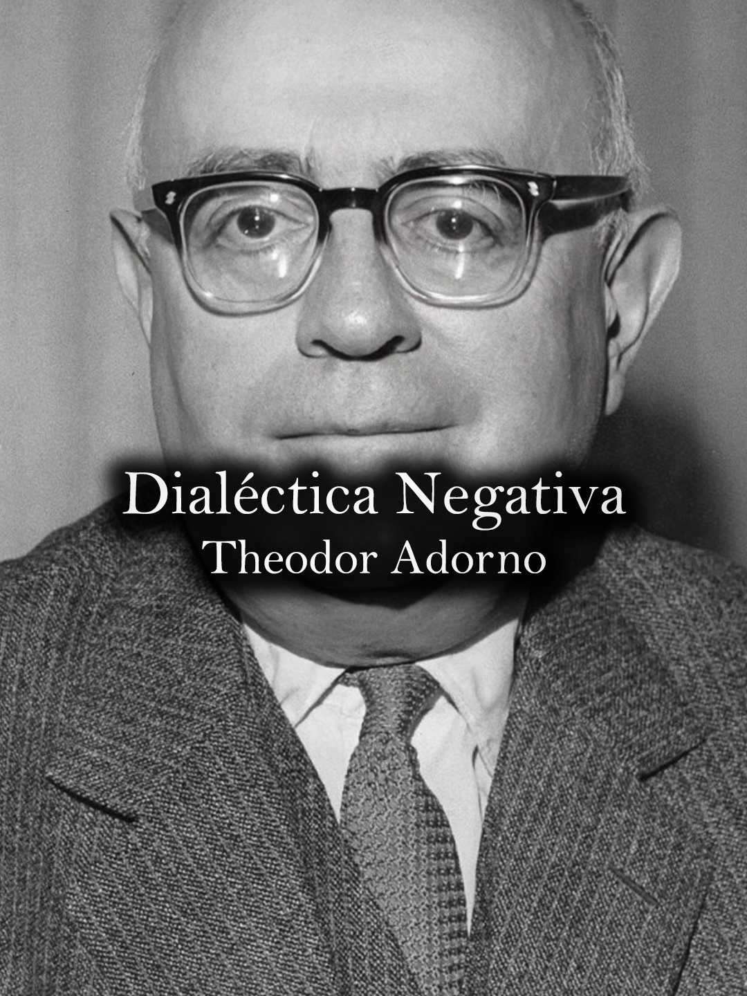 La dialéctica negativa: Theodor Adorno. #donfilosofo #dialectica #filosofia #filosofo #theodoradorno #psicologia #sociologia #parati #viral