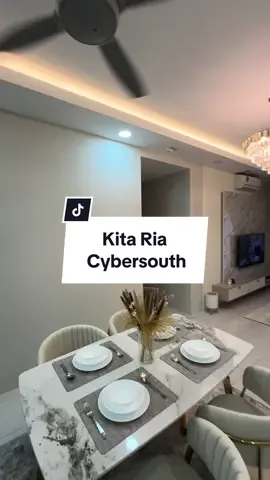 Kita Ria, Cybersouth Kitchen Cabinet Plaster Ceiling Tv Cabinet Bedframe Built-in Wardrobe Glass Partition #interiordesign #plasterceiling #kitchencabinets #fyp #kitchen 