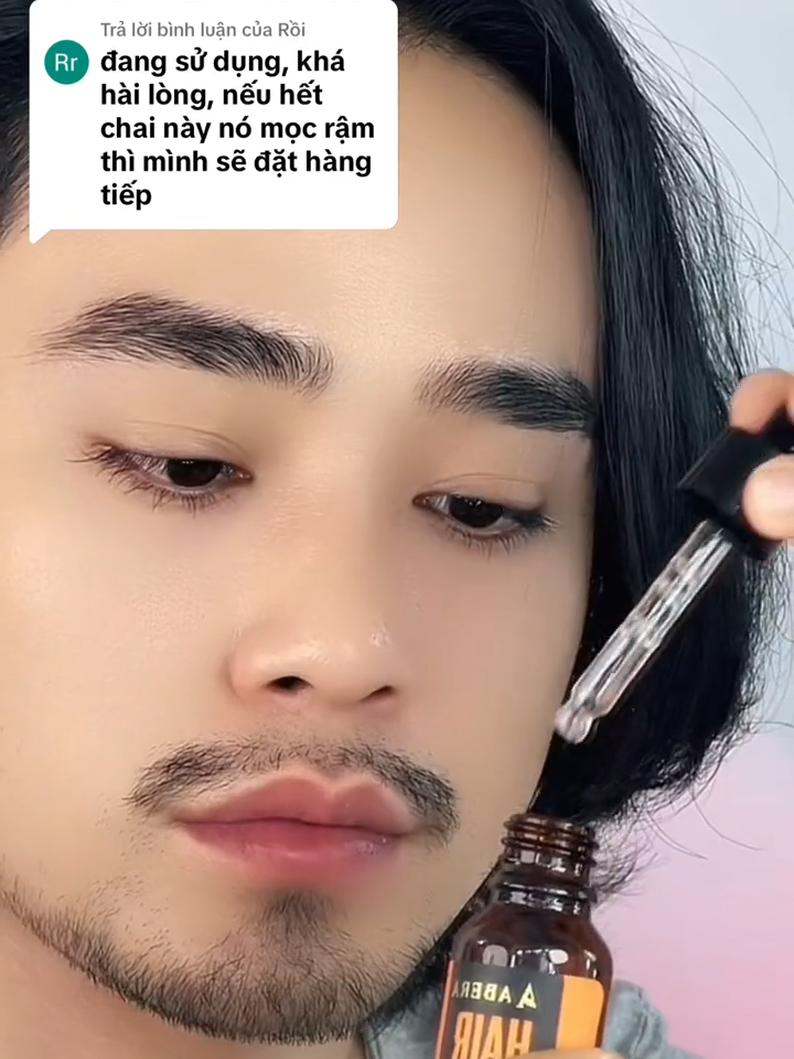 Tip nuôi râu quai nón đúng cách cho anh em #aberamen #nuoirau #rauquainon #formen #lankim