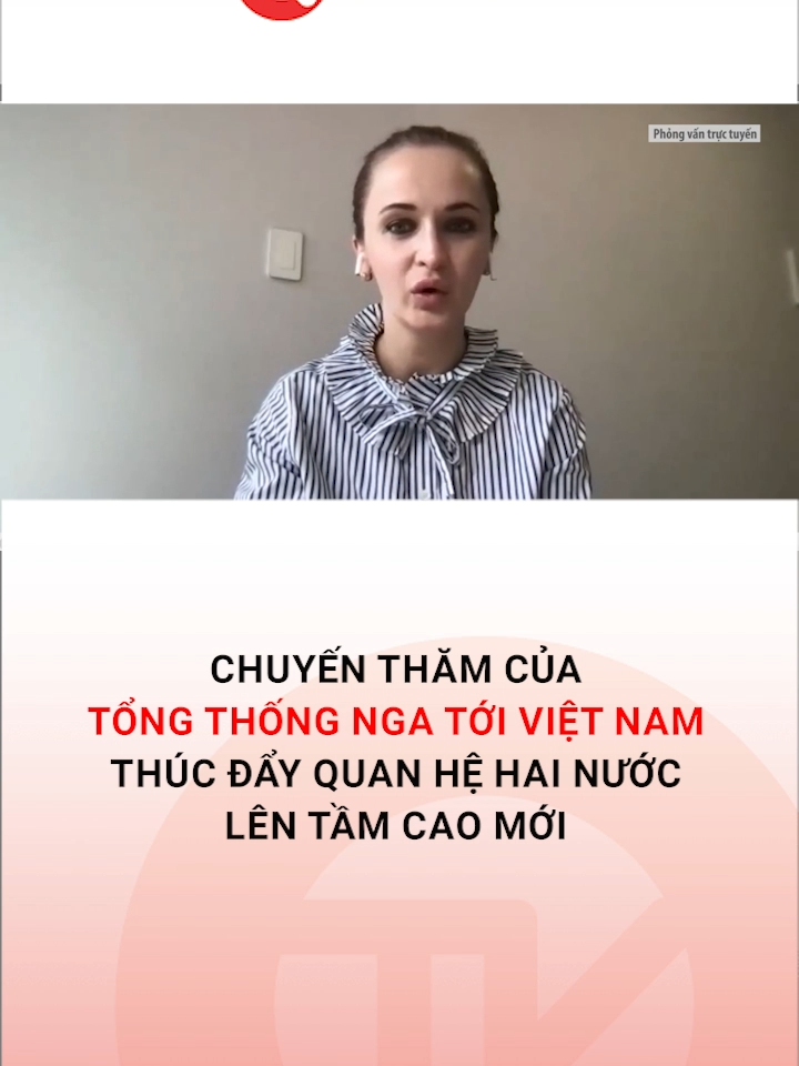 Nhận lời mời của Tổng Bí thư Ban chấp hành Trung ương Đảng Cộng sản Việt Nam Nguyễn Phú Trọng, Tổng thống Liên bang Nga Vladimir Putin sẽ thăm cấp Nhà nước tới Việt Nam từ ngày 19-20/6/2024. Phóng viên Truyền hình Quốc hội Việt Nam đã có cuộc trao đổi với Tiến sĩ Irina Korgun, Giám đốc Trung tâm Chiến lược Nga tại Châu Á, Viện Kinh tế, Viện Hàn lâm Khoa học Liên bang Nga về ý nghĩa quan trọng của chuyến thăm này, và những điểm sáng và tiềm năng hợp tác giữa Việt Nam và Liên bang Nga.  #quochoitv #tiktoknews #tongthongnga #vladimirputin #tongthongngaputin #lienbangnga #tongthongngathamvietnam #tongthongnga🇷🇺