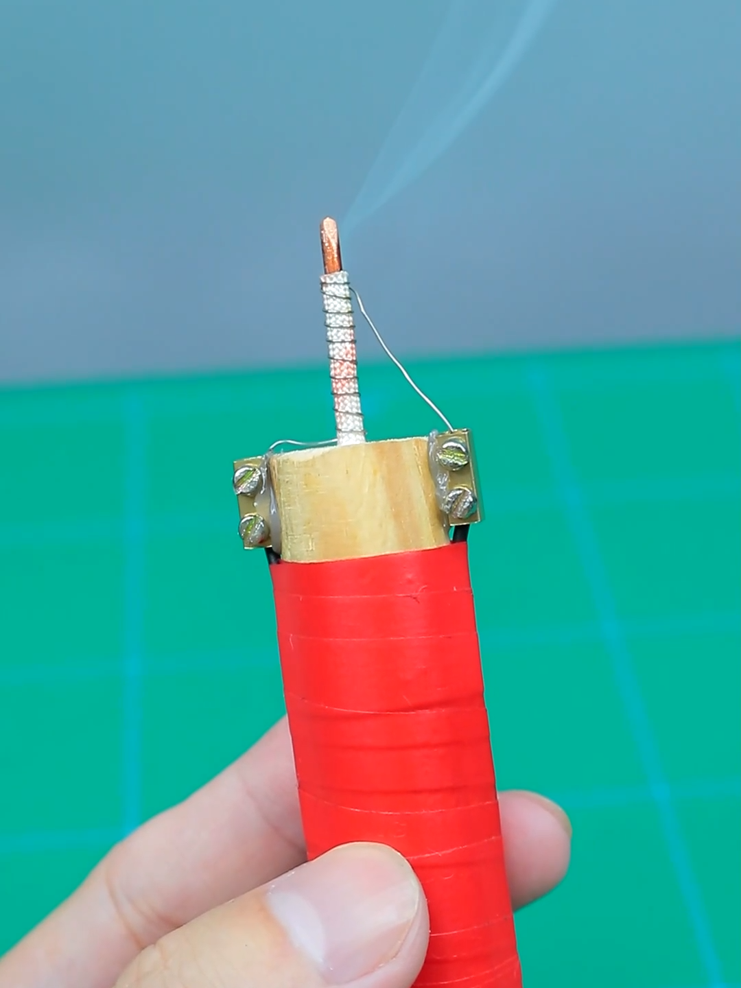 Awesome DIY soldering iron at home #DIY #ideas #tips #crafts #howtomake