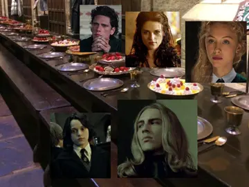 Do you know the scene that describes when Severus first got sorted and then he went to go sit down at the Slytherin table and Lucius put his hand on his shoulder. That’s what I think the conversation was like. He was the freshmen in the senior friend group. #severussnape #youngseverussnape #narcissamalfoy #luciusmalfoy #rodolphuslestrange #bellatrixlestrange #youngluciusmalfoy #youngnarcissamalfoy #maraudersera #marauders 