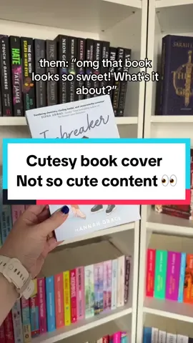 Don’t be fooled by the cutesy cover 👀 #icebreaker #icebreakerhannahgrace #BookTok #books #tiktokshop #tiktokmademebuyit #fyp #bookstagram #sportsromance