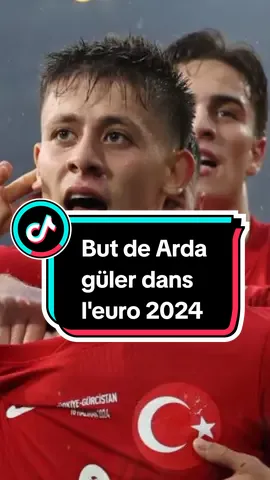 Arda güler à inscrire sont premier but dans cette euro 2024  #arda #güler #foot #footballtiktok #real 