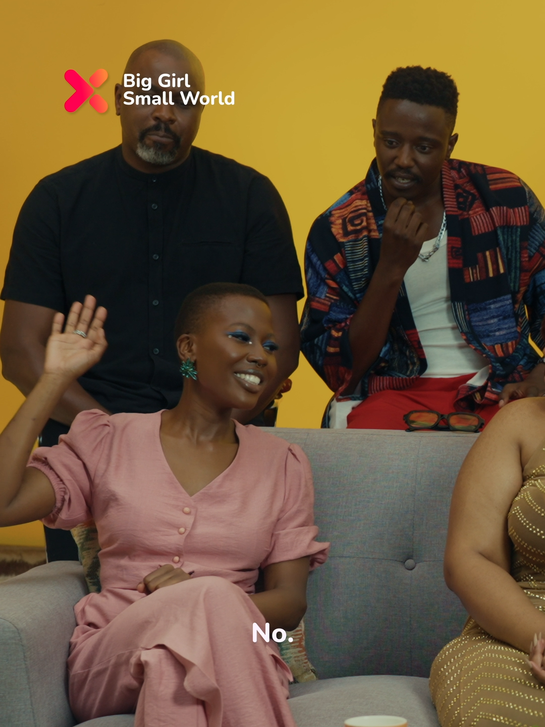 In the game of dating, who's in danger of being ghosted? 👀 #BigGirlSmallWorld