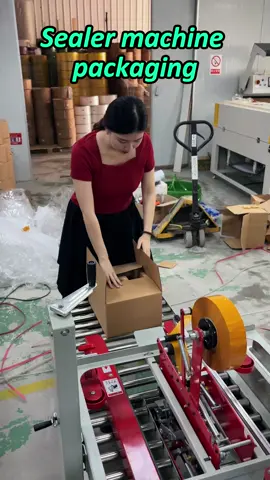 Recruit agents for free. Contact me if you are interested!#packingmachine #machine #agent #fyp #factory #boxsealingmachine 